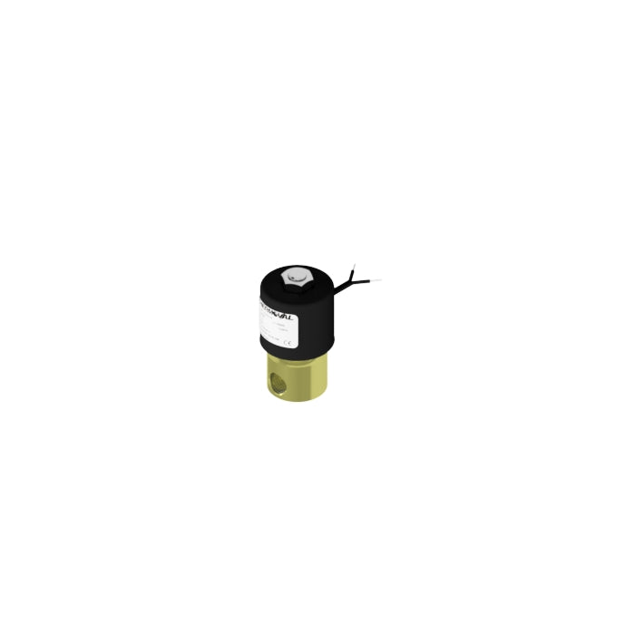 Válvula Solenoide, 1/4"npt, tensão 24vca, 50/60hz, 2/2 vias, nf, linha corte solda, compativel com equipamentos oxicorte