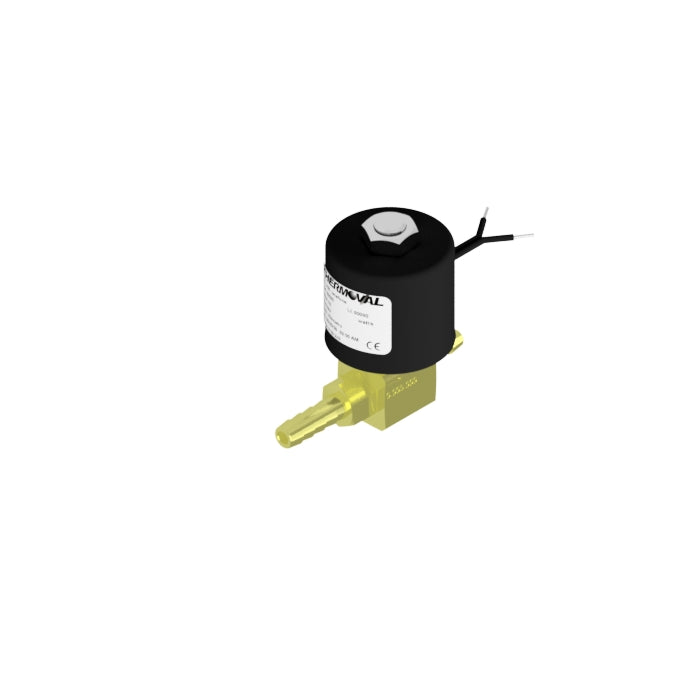 Válvula Solenoide Espigão, 8.0mm, tensão 110/127vca, 50/60hz, 2/2 vias, nf, linha solda, compativel com equipamentos esab e bambozzi