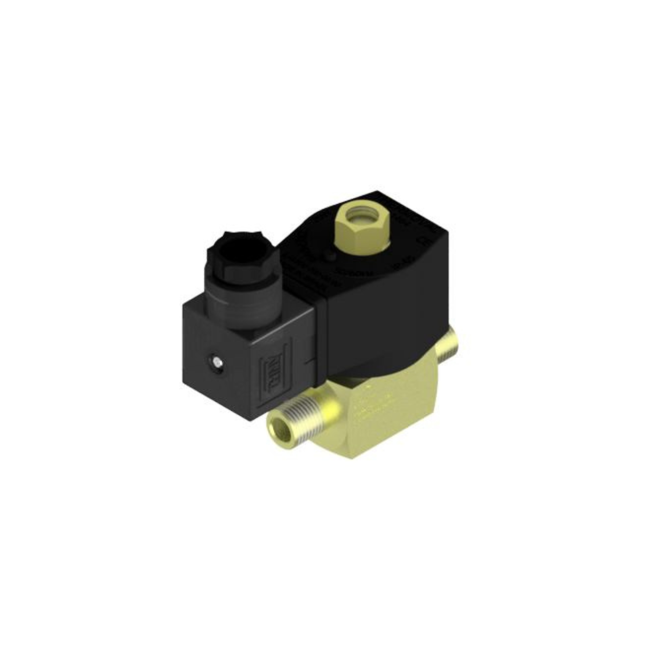 Válvula Solenoide 1/4"bsp, tensão 220/240vca, 50/60hz, 2/2 vias, na linha industrial