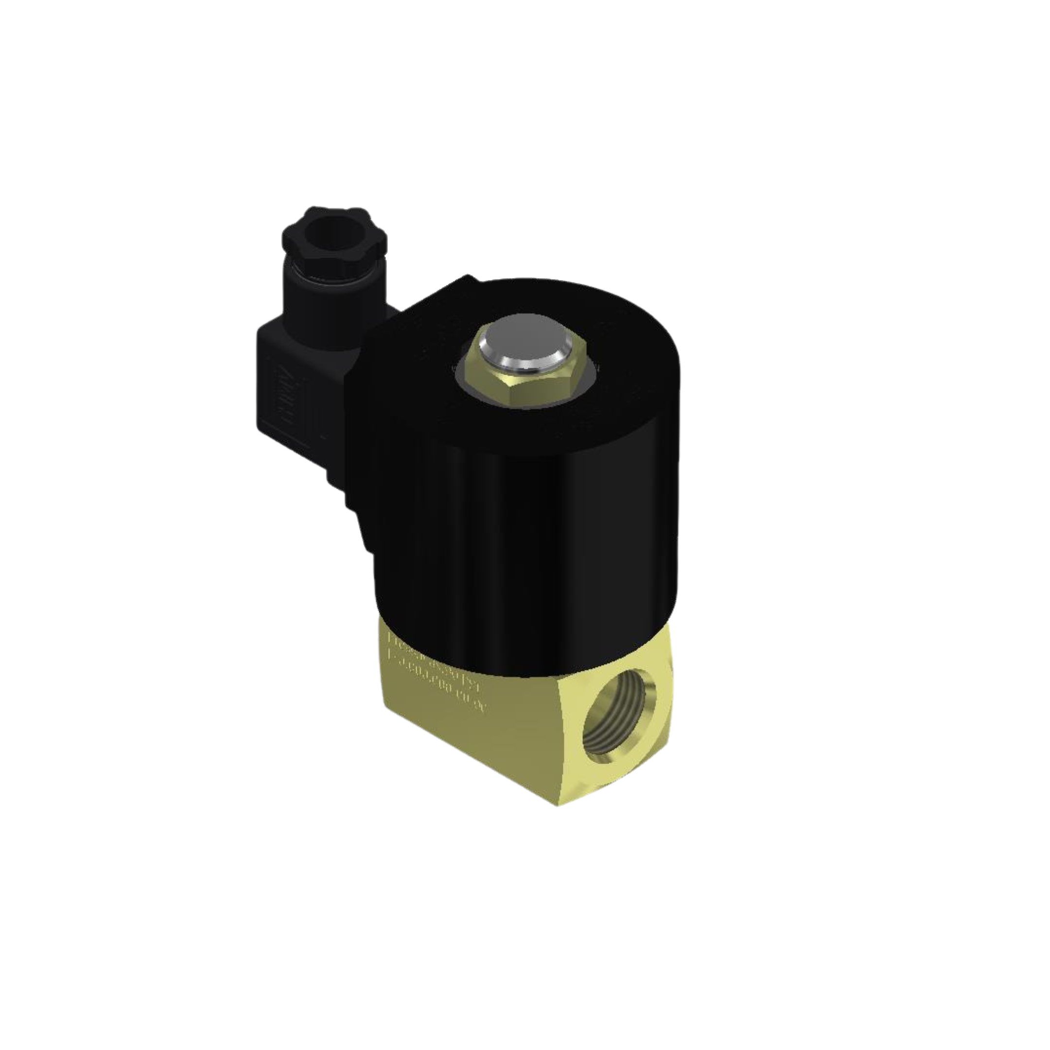 Válvula Solenoide 1/2? bsp tensão 220/240v 50/60hz 2/2 vias, nf, para linha de vapor, passadeira de roupas e caldeiras, compativel para equipamentos hot air fabrimac