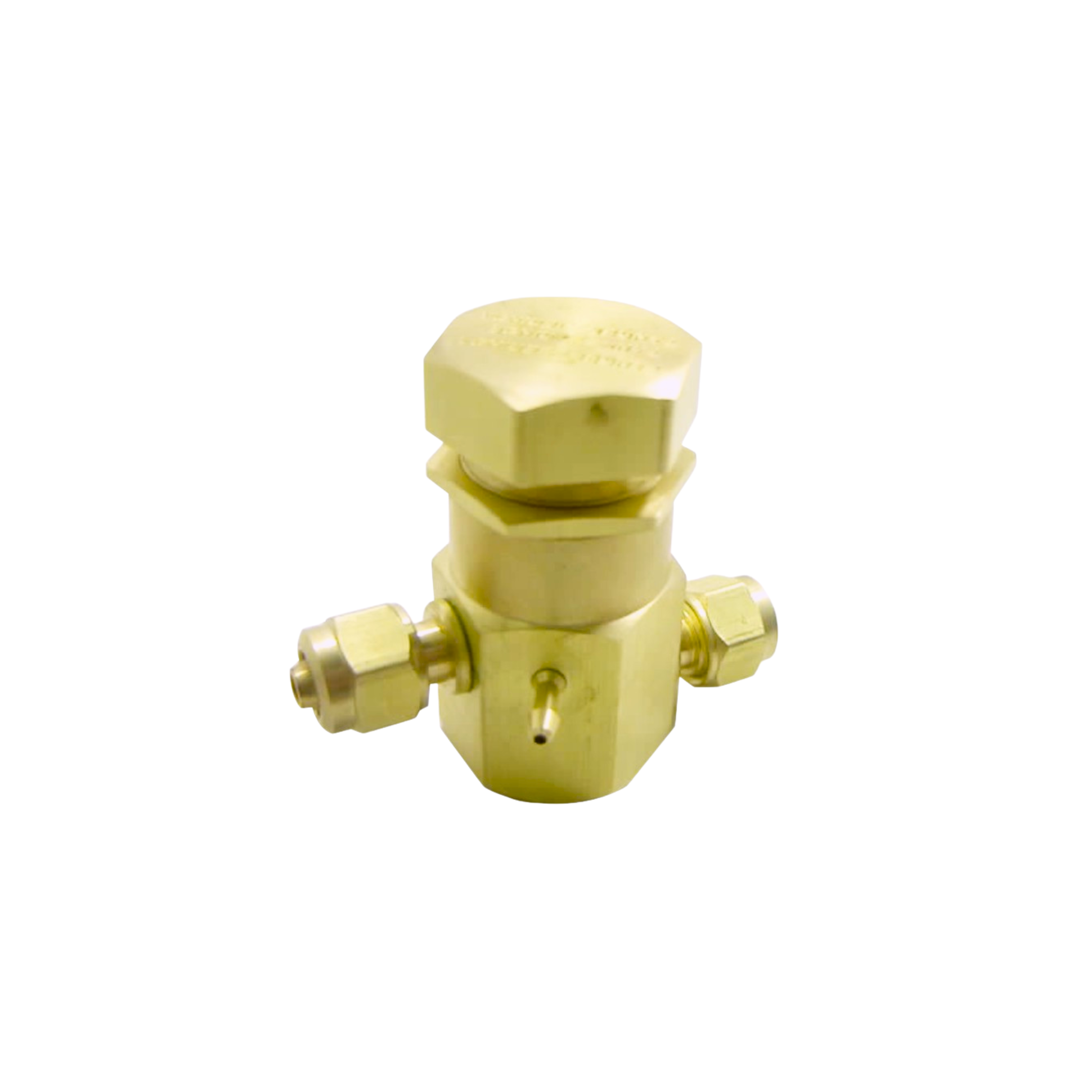 Válvula Reguladora de ar, 3 niple entrada e saida, para linha odonto, tanque e seringa, compativel para equipamentos alliage e gnatus