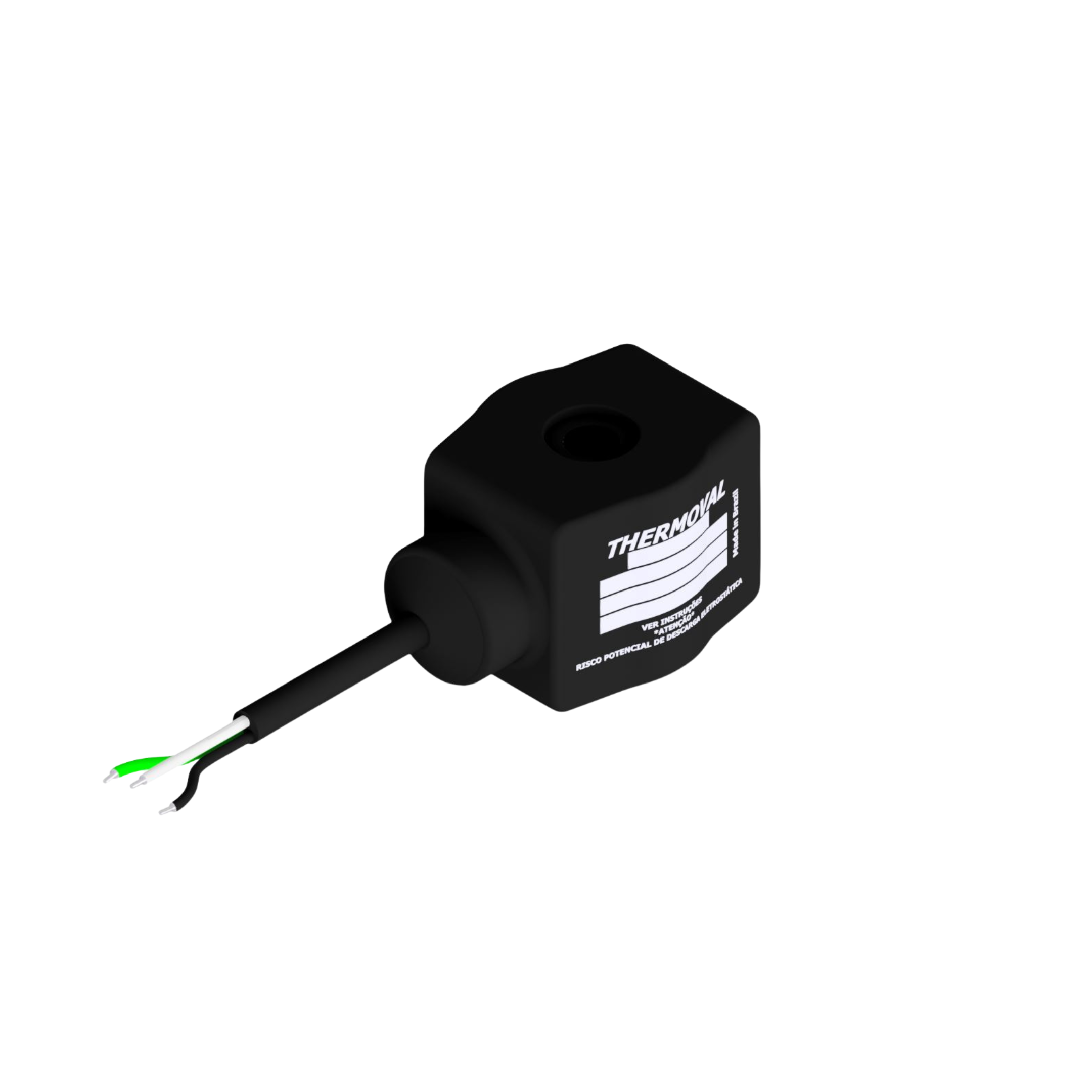 Bobina Solenoide Thermoval tensão 110/127v 50/60hz linha industrial, produto com certificação ex