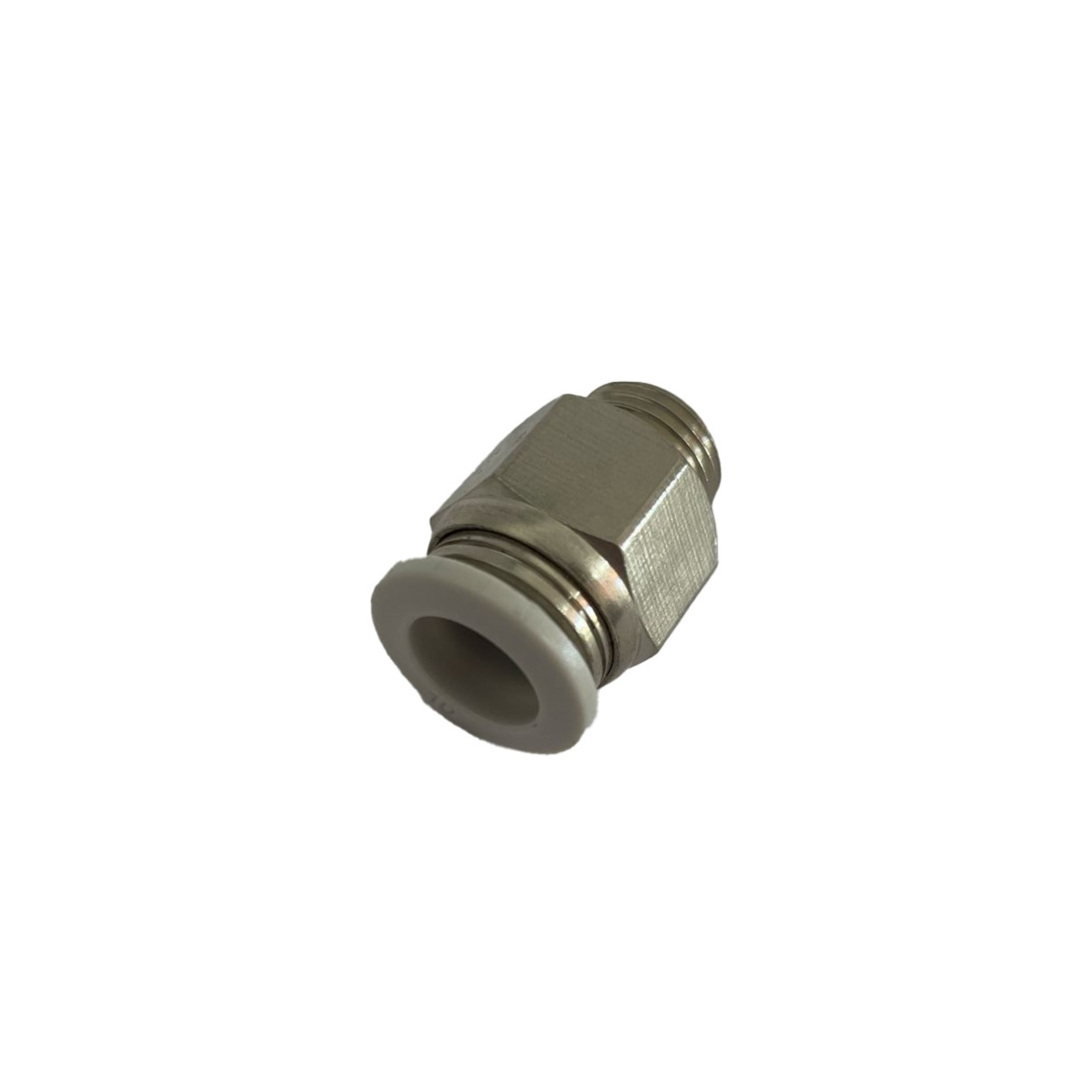 CONEX.RETA SEXT. BR-TUBO 08 mm-RM.1/4"G(5 PÇS)