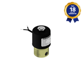 Válvula Solenoide 2/2 Vias NF 1/8" NPT 110/220 Vca Vedação Viton Thermoval