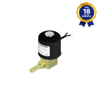 Válvula Solenoide Thermoval Espigão 8 mm 2/2 Vias NF 110/127 Vca Linha Solda