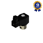 Válvula Solenoide 2/2 Vias NF 1/8" NPT 220/240 Vca Alta Temperatura Thermoval Linha Silo