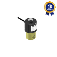 Válvula Solenoide 1/4" NPT 2/2 Vias NF 220/240 Vca Thermoval