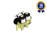 Bloco Manifold Quadruplo 7/16" UNF 110/127 Vca 2/2 Vias NF Thermoval