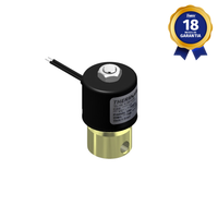 Válvula Solenoide 2/2 Vias NF 1/8" NPT 12 Vcc Viton Thermoval