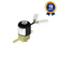 Válvula Solenoide 2/2 Vias NF Espigão 6,5 mm 42 Vca Thermoval