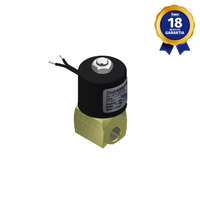 Válvula Solenoide 1/4" NPT 2/2 Vias NF 110/127 Vca Thermoval