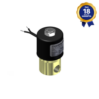 Válvula Solenoide 1/4" NPT 2/2 Vias NF Alta Pressão 220 Vca Thermoval