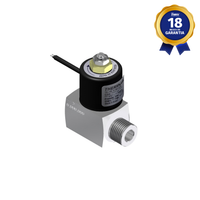 Válvula Solenoide 1/2" BSP 2 Vias NF com Regulagem de Fluxo 220 Vca Thermoval