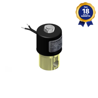 Válvula Solenoide 1/4" NPT 2/2 Vias NF Alta Pressão 220 Vca Thermoval