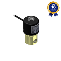 Válvula Solenoide 1/4" NPT 2/2 Vias NF 220/240 Vca Alta Pressão Thermoval