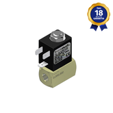 Válvula Solenoide 1/8" NPT 2/2 Vias NF 220 Vca Viton para Lavadoras de Alta Pressão Thermoval