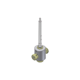 Registro Controlador de Fluxo 1/4" NPT Thermoval para Linha Odonto