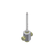 Registro Controlador de Fluxo 1/4" NPT Thermoval para Linha Odonto