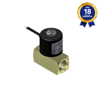 Válvula Solenoide 1/2" NPT 2/2 Vias NF 110/127 Vca Thermoval