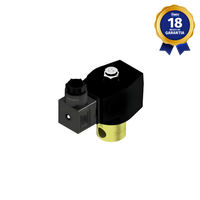 Válvula Solenoide 2/2 Vias NF 1/4" NPT com Regulagem 220/240 Vca Thermoval