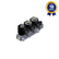 Bloco Manifold Triplo 1/2" BSP com Regulagem 220/240 Vca 2/2 Vias NF Thermoval Compatível com JP Queimadores