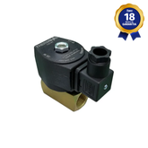 Válvula Solenoide 2/2 Vias NF 1/2" BSP 220 Vca Thermoval para Gás Natural e Fornos