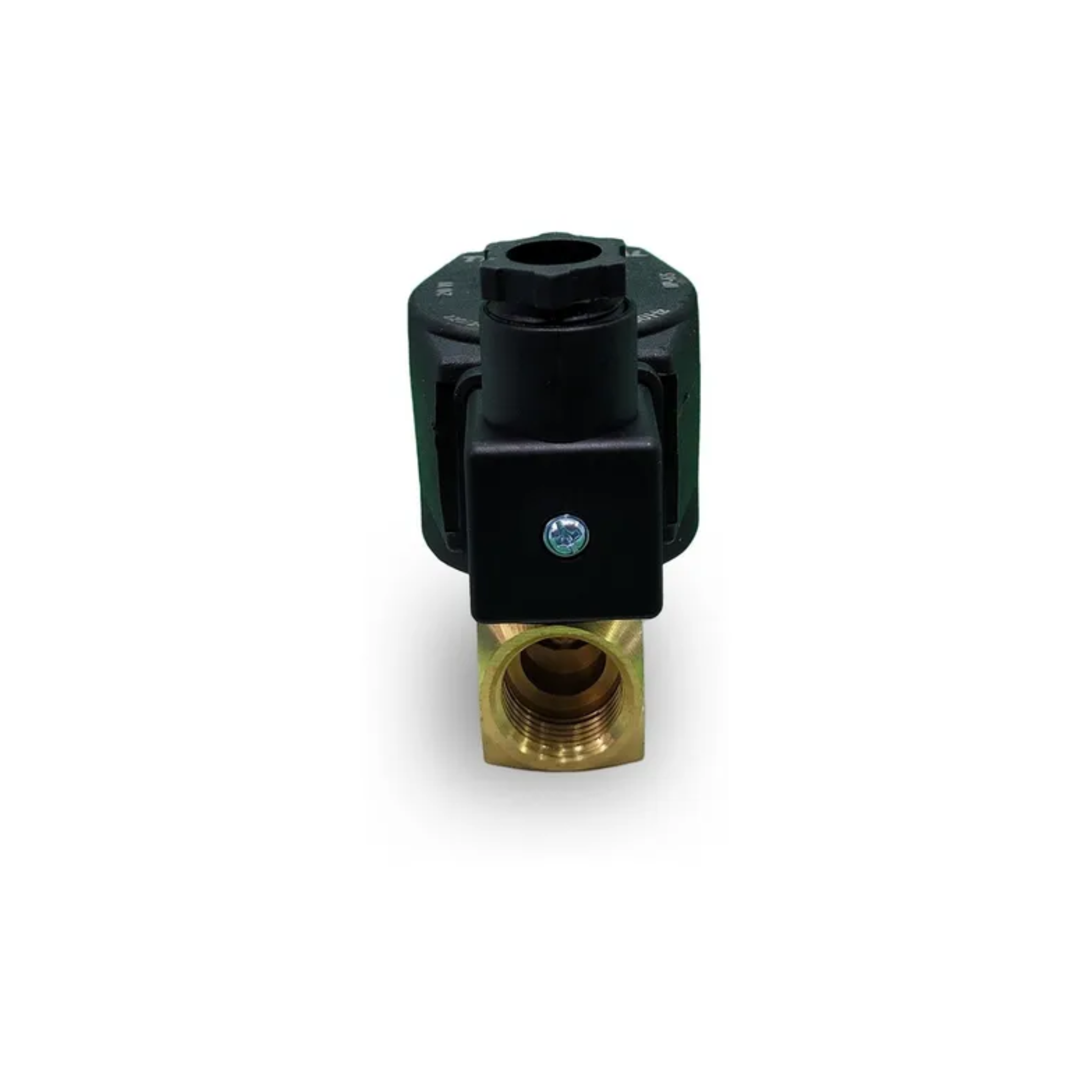 Válvula solenoide 2 vias nf rosca 1/2" bsp tensão 220/240v, para fornos de pizza e fornos  panificação gás natural orificio 10,0mm