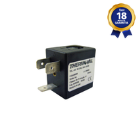 Bobina Solenoide 24 Vcc Thermoval para Válvulas Odontológicas e Automotivas