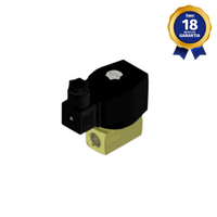 Válvula Solenoide 3/8" NPT 2/2 Vias NF 220/240 Vca Thermoval para Bebedouro de Aves