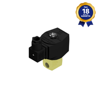 Válvula Solenoide 1/4" NPT 12 Vcc 2/2 Vias NF Thermoval