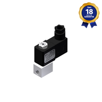 Válvula Solenoide 1/8" BSP 12 Vcc 2/2 Vias NF Thermoval