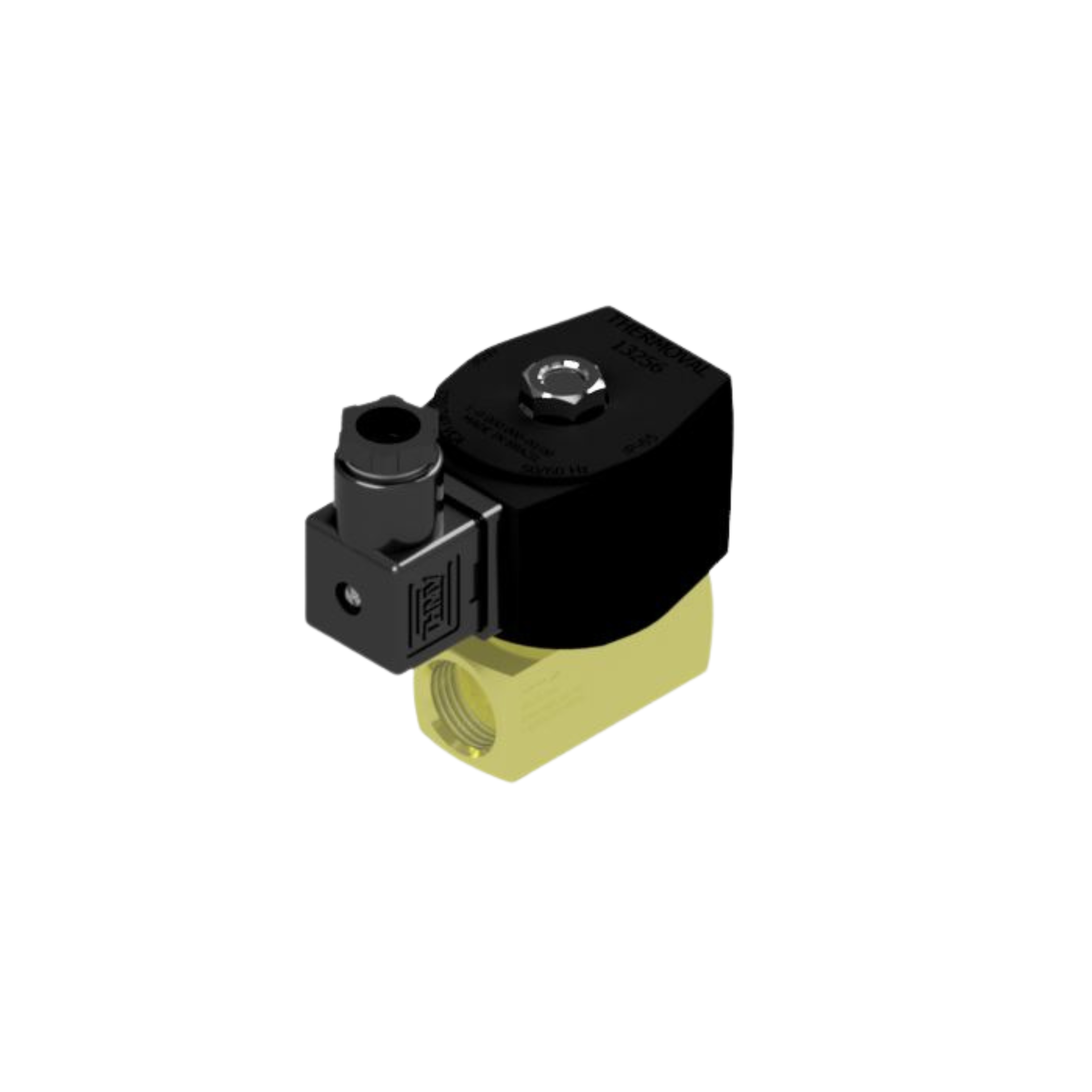 Válvula Solenoide 1/2" bsp tensão 220/240v 50/60hz 2/2 vias, nf, para linha de vapor compativel, para equipamentos icetar, ortossintese e fabrimac