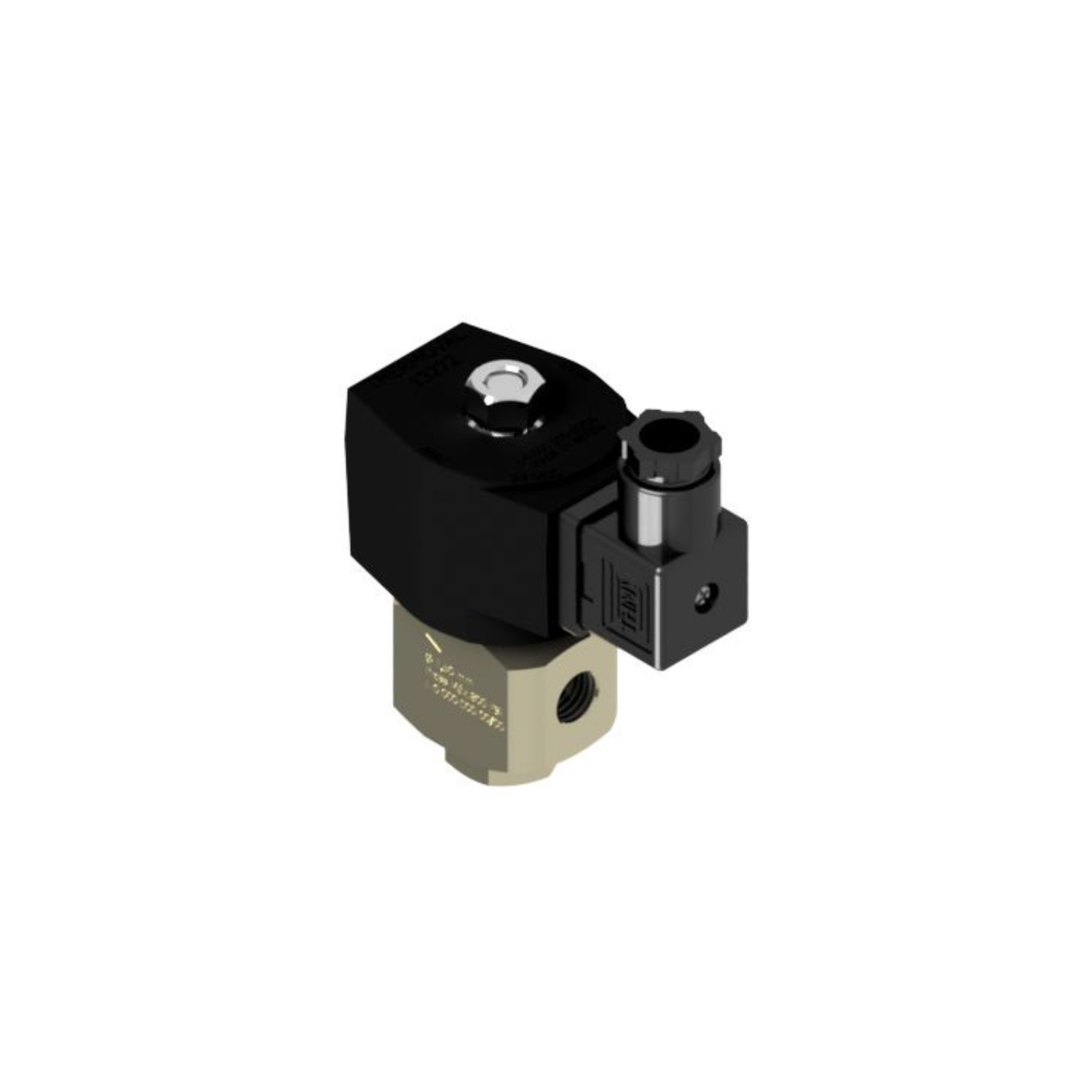 Válvula Solenoide 1/4? npt tensão 220/240v 50/60hz 2/2 vias, na, para linha automação e climatização, compativel para equipamentos umibrisa