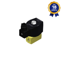 Válvula Solenoide 1/4" NPT 2 Vias NF 12 Vcc Alta Pressão Thermoval