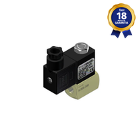 Válvula Solenoide 2/2 Vias NF 1/8" BSP 24 Vcc Alta Pressão Thermoval