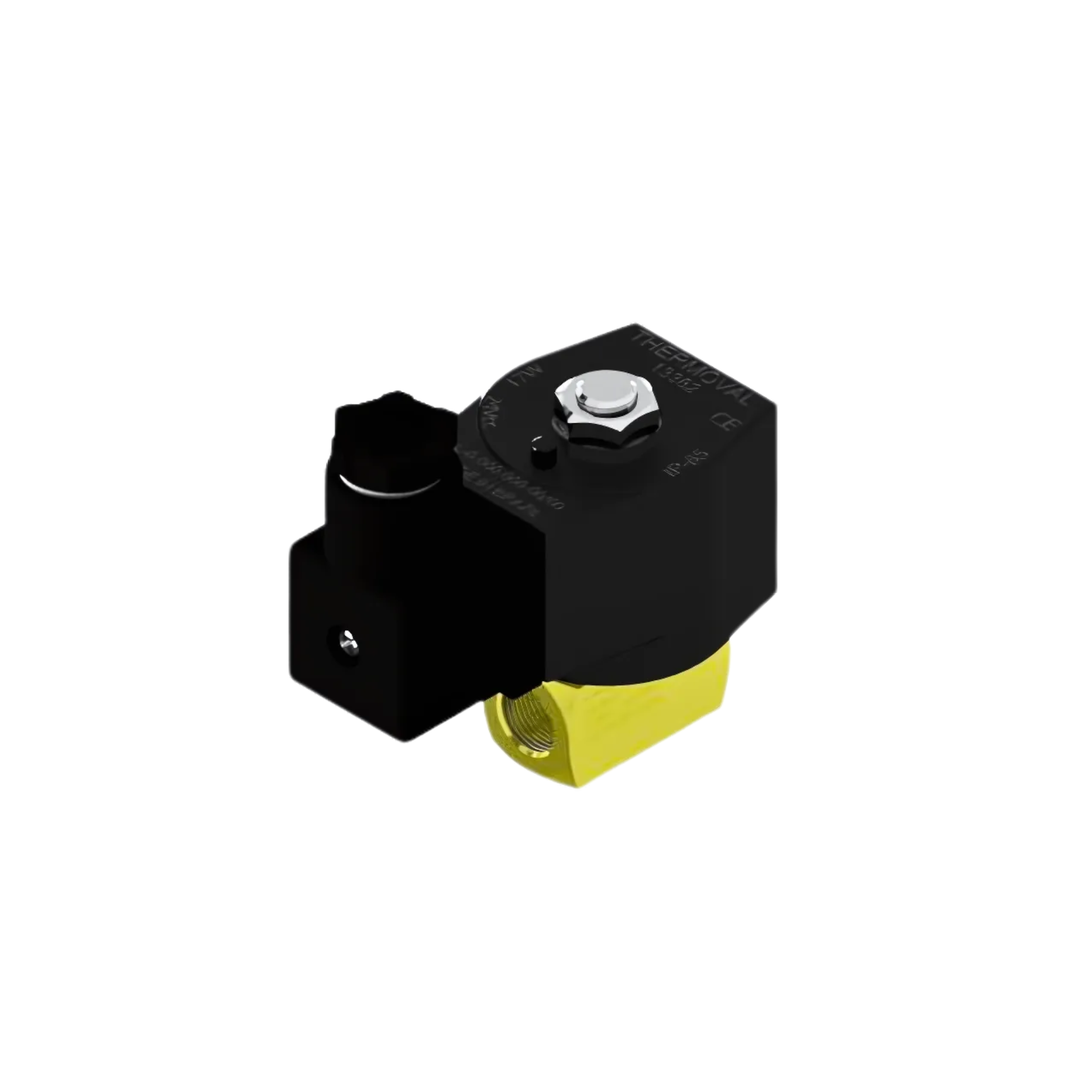 Válvula Solenoide 1/4? npt tensão 24vcc 2/2 vias, nf, para linha de serra de fita, compativel para equipamento franho