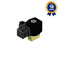 Válvula Solenoide 2/2 Vias 1/4" NPT 24 Vcc NF Alta Pressão Thermoval
