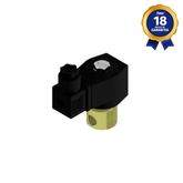 Válvula Solenoide 1/4" NPT 2/2 Vias NF 24 Vcc Viton Thermoval