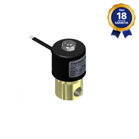 Válvula Solenoide 1/4" NPT 2 Vias NF 110/127 Vca Thermoval