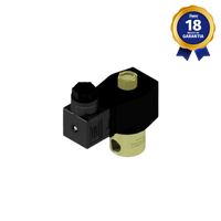 Válvula Solenoide 1/4" NPT 2/2 Vias NA 220/240 Vca Thermoval