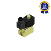 Válvula Solenoide 3/8" BSP 2/2 Vias NA 220 Vca Alta Vazão Thermoval