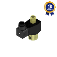 Válvula Solenoide 3/2 Vias NA 1/4" NPT 220/240 Vca Baixa Pressão Thermoval
