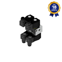 Bloco Manifold Quadruplo 1/4" NPT 220/240 Vca 2/2 Vias NF Thermoval