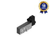 Válvula Pneumática 5/2 Vias NAMUR 1/4" BSP 12 Vcc Thermoval