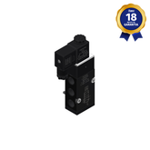 Válvula Pneumática 5/2 Vias Namur 1/4" BSP 24 Vcc Simples Solenoide Thermoval