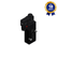 Válvula Pneumática 5/2 Vias Namur 1/4" BSP Simples Solenoide 110/127 Vca Thermoval
