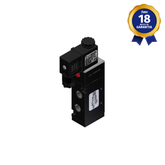 Válvula Pneumática 5/2 Vias Simples Solenoide NF 1/4" BSP 24 Vca Thermoval