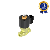 Válvula Solenoide para Vapor 1/2" BSP 12 Vcc 2/2 Vias NF Servo Operada Thermoval