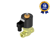 Válvula Solenoide 1/2" BSP 24 Vca 2/2 Vias NF Servo Operada para Vapor Thermoval
