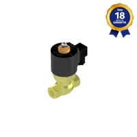 Válvula Solenoide para Vapor 1/2" BSP 2/2 Vias NF Servo Operada 110/127 Vca Thermoval